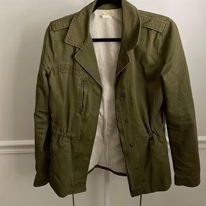 Olive Green Utility Jacket